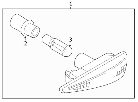 Side Repeater Lamps for 2004 BMW 325i #0