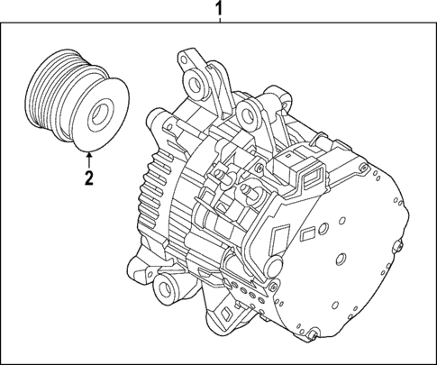 Alternator for 2025 Volvo XC60 #0