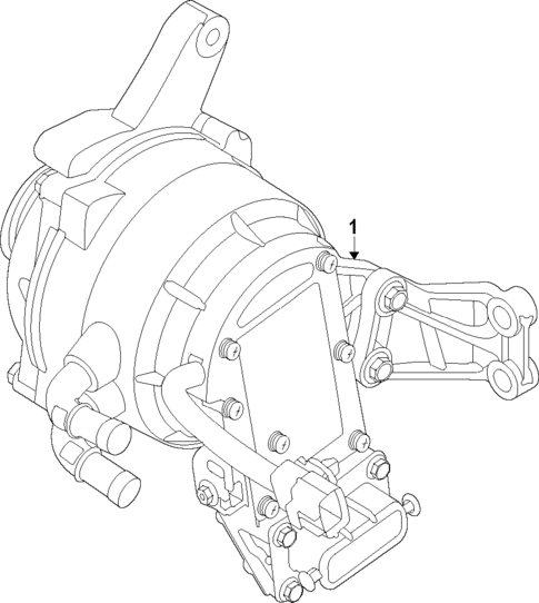 Alternator for 2023 Kia Niro #1