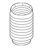 54625J5000 - Suspension: Dust Cover for Genesis: G70 | Hyundai: Elantra N, Kona N, Veloster N Image