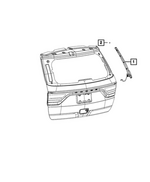 6511034AA - Electrical: Push Pin for Dodge: Durango | Jeep: Cherokee, Compass, Grand Cherokee, Grand Cherokee WK Image