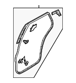 TD1173760F - : Surround Weather-Strip for Mazda: CX-9 Image