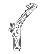 6101435010 - Body: Inner Pillar for Toyota Image