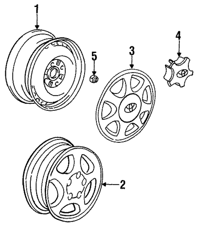 9094201088 - : Wheel Nut for Toyota Image