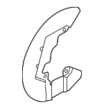BRDS40 - Brakes: Motorcraftâ„¢ Splash Shield for Ford Image