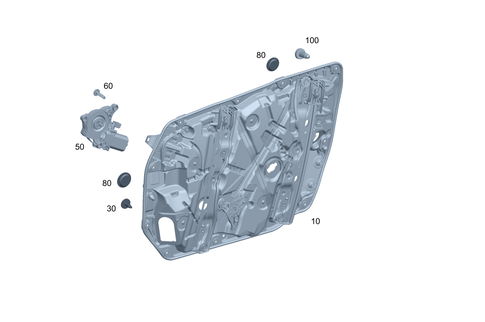 Front Window Lifters for 2025 Mercedes-Benz E350 #0