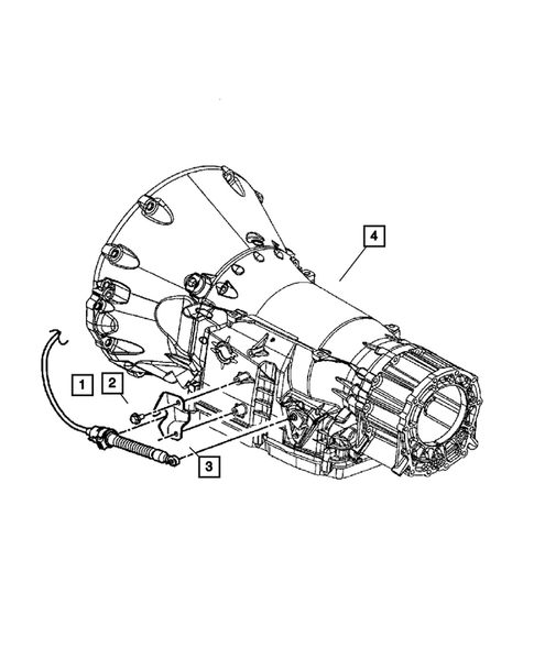 Gearshift Controls for 2006 Jeep Grand Cherokee #1