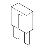 N10261502 - Electrical: Fuse for Audi: A3, A3 Quattro, A3 Sportback e-tron, A4, A4 Quattro, A5 Quattro, A5 Sportback, A6, A6 Quattro, A7 Sportback, A8 Quattro, e-tron Quattro, e-tron S, e-tron S Sportback, e-tron Sportback, Q3, Q3 Quattro, Q5, Q5 PHEV, Q5 Sportback, Q7, Q8, Q8 e-tron, Q8 e-tron Sportback, RS Q8, RS5, RS5 Sportback, RS7 Sportback, S3, S4, S5, S5 Sportback, S6, S7 Sportback, S8, SQ5, SQ5 Sportback, SQ7, SQ8, SQ8 e-tron, SQ8 e-tron Sportback, TT, TT Quattro, TT RS Quattro, TTS Quattro Image