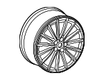 8W0601027C - Tire &amp; Wheel: Wheel for Audi Image