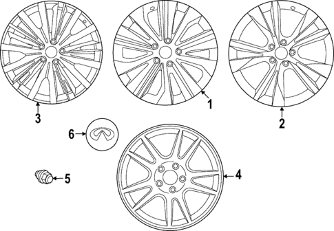 Covers & Trim for 2024 INFINITI QX60 #0