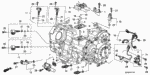 21511RAY010 - Transmission - Automatic: STAY, HARNESS CLAMP for Honda Image