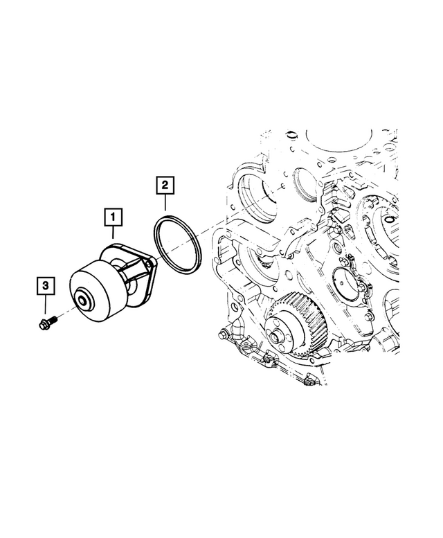 5086865AB - Cooling: Hex Head Screw for Mopar Image