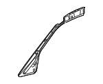 9106300001 - Body: Windshield Pillar for Mercedes-Benz Image