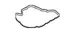 6K103649H - Engine: Lower Oil Pan Gasket for Volkswagen Image