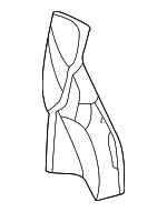 YF1Z5429332AA - Body: Wheelhouse Support for Ford: Taurus | Mercury: Sable Image