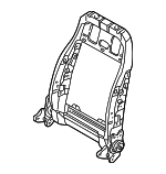 8H0881516B - : Seat Back Frame for Audi: A4, A4 Quattro, S4 Image
