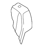 8E0881775 - Body: Seat Back Pad for Audi: A4, A4 Quattro, S4 Image