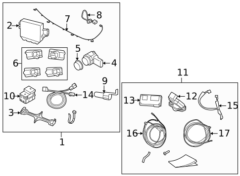Electrical Components for 2009 Volvo V70 #1