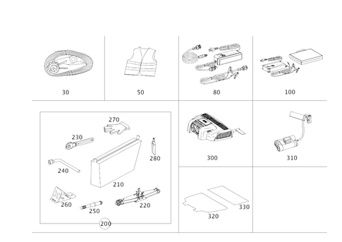 Tools and Safety for 2017 Mercedes-Benz GLE550e #0