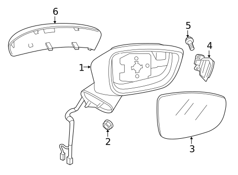Outside Mirrors for 2014 Mazda CX-5 #0