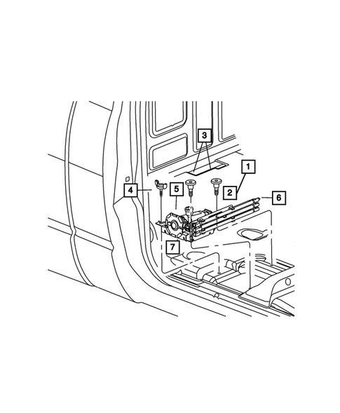 Jack Stowage for 2007 Dodge Ram 3500 #1