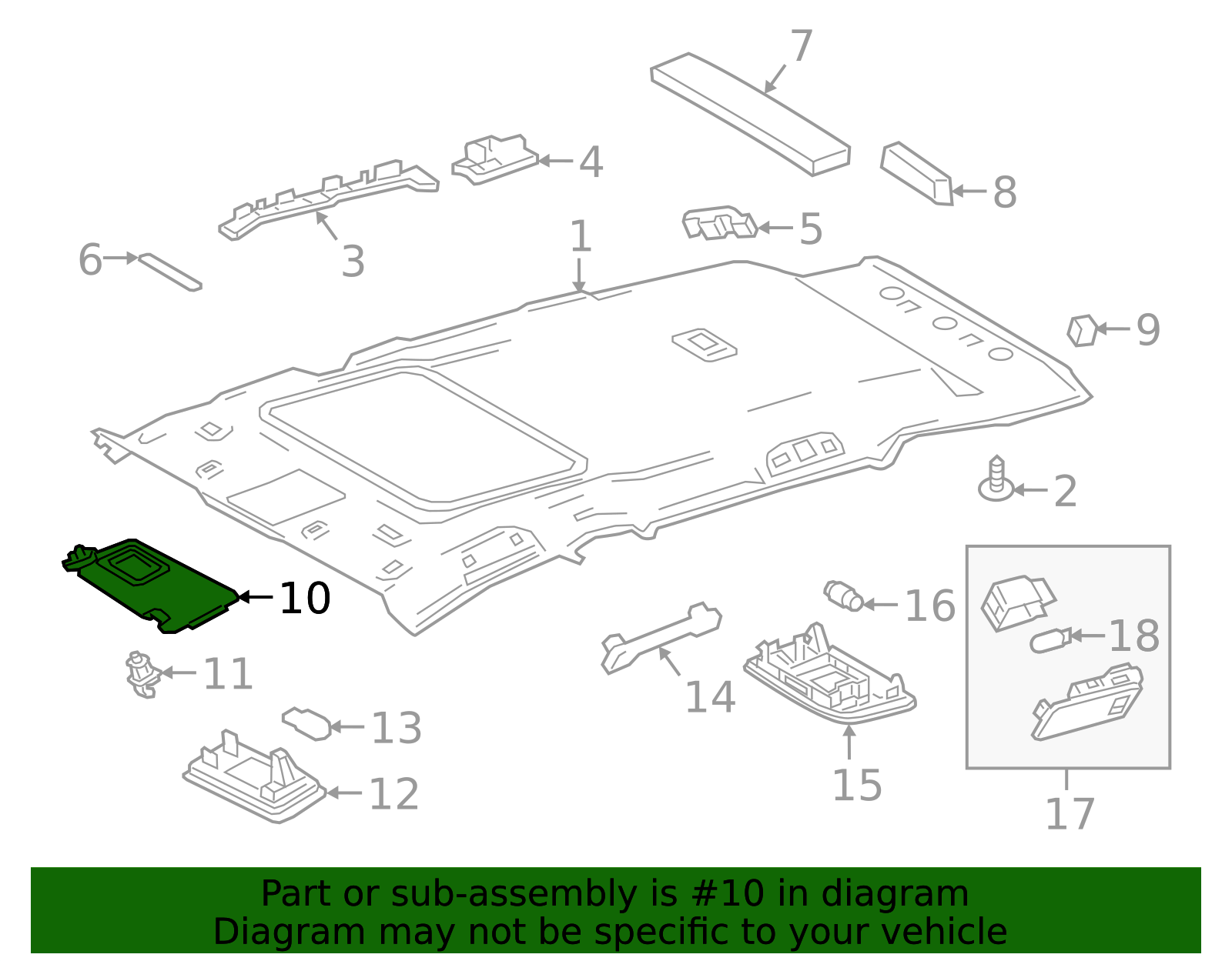 74310 0R100 B0 Sun Visor 2019 2025 Toyota North Park Toyota Parts 74310 0r100 b0 sun visor 2019 2025 toyota north park toyota parts