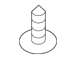 9046705164B0 - Body: Headliner Clip for Toyota Image