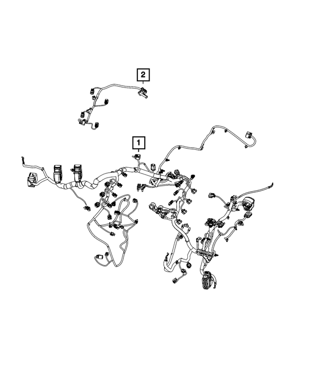 « 68572352AD – Electrical : Moteur Cablage pour Mopar Image »