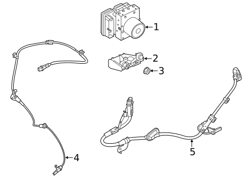 ABS Components for 2023 Hyundai Palisade #0