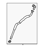 FZ23199LY - Cooling System: Inlet Hose for Mazda Image