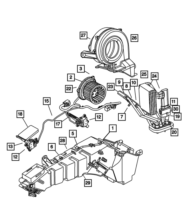 5012700AA - Air Conditioning &amp; Heater: Tapping Screw for Mopar Image