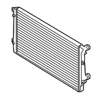 1K0121251AB - Cooling System: Radiator for Audi: A3, A3 Quattro, TT, TT Quattro, TTS Quattro Image