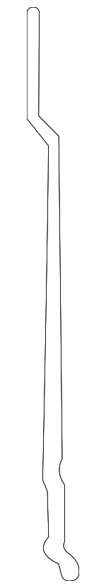 90584771 - Body: Control Rod for Saturn: L100, L200, L300, LS, LS1, LS2, LW1, LW2, LW200, LW300 Image