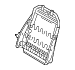 884101E200 - Body: Seat Back Frame for Hyundai: Accent Image