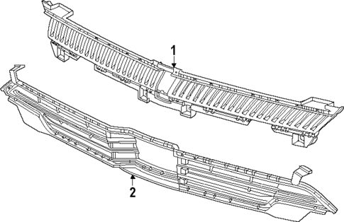 Grille & Components for 2025 Chevrolet Equinox EV #0