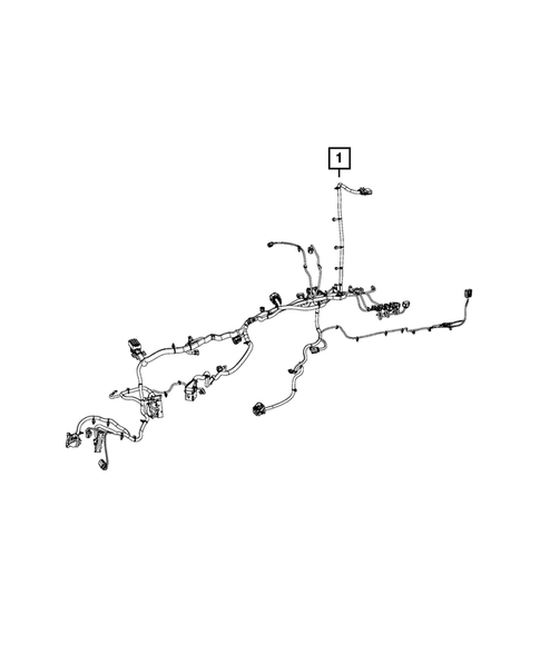 Wiring-Powertrain for 2017 Ram 3500 #0