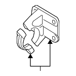 30735462 - : 2007-2010 Volvo S80 - Bearing Support for Volvo: S80 Image