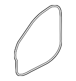 T2H48317 - Body: Door Weather-strip for Jaguar Image