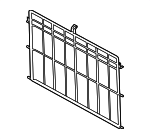 17119424428 - Cooling System: Stone Guard for BMW: X5, X6, X7, XM Image