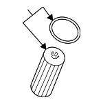 2781800009 - Maintenance &amp; Lubrication: Engine Oil Filter Element for Mercedes-Benz Image
