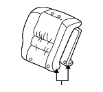 82121SDNA03ZA - : Seat Back Cover for Honda: Accord Image