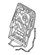 89310P2501 - Body: Seat Back Frame for Kia: Sorento Image