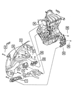 4668521AD - : Engine Mount Bracket, Right for Mopar Image