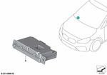 66515A350D2 - Distance Systems, Cruise Control: Ecu for Camera-Based Driver Support for BMW Image