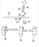 4741137 - Manual Transmission 5 Speed: Lever Spring for Mopar Image