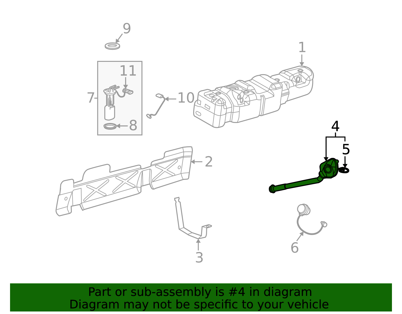 2021-2025 GM Fuel Filler Neck 85522773 | Shop Matick Buick GMC
