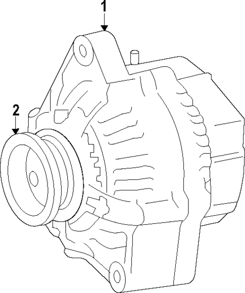 Alternator for 2015 Scion iQ #0
