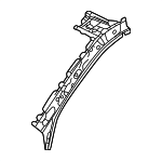 6120160040 - : Inner Windshield Pillar for Lexus Image