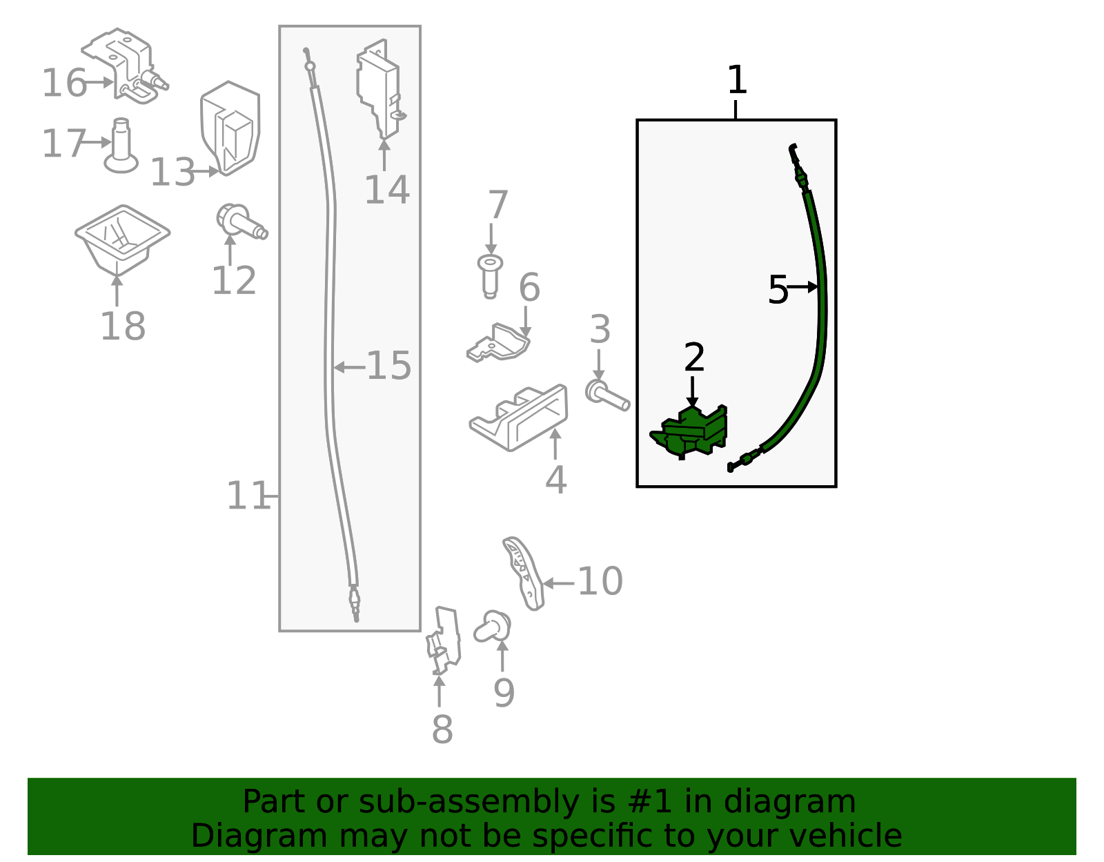Used OEM Rear Left Door Hinge Set Upper & Lower For 2015–2019 Ford Transit 150/250/350 – Painted White