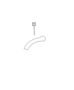 68229417AA - Labels: Space Saver Spare Warning Label for Mopar Image